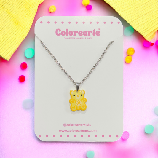 Collar - Osito amarillo