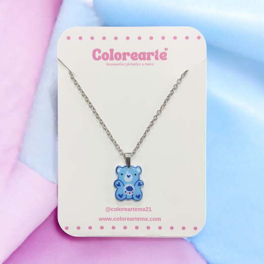 Collar - Osito azul