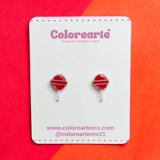 Aretes cortos - Paletita