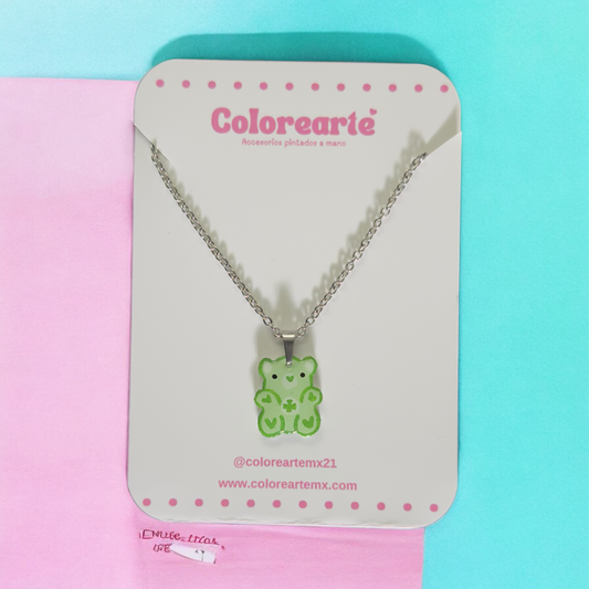 Collar - Osito verde