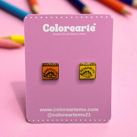 Aretes cortos - Dragonzito