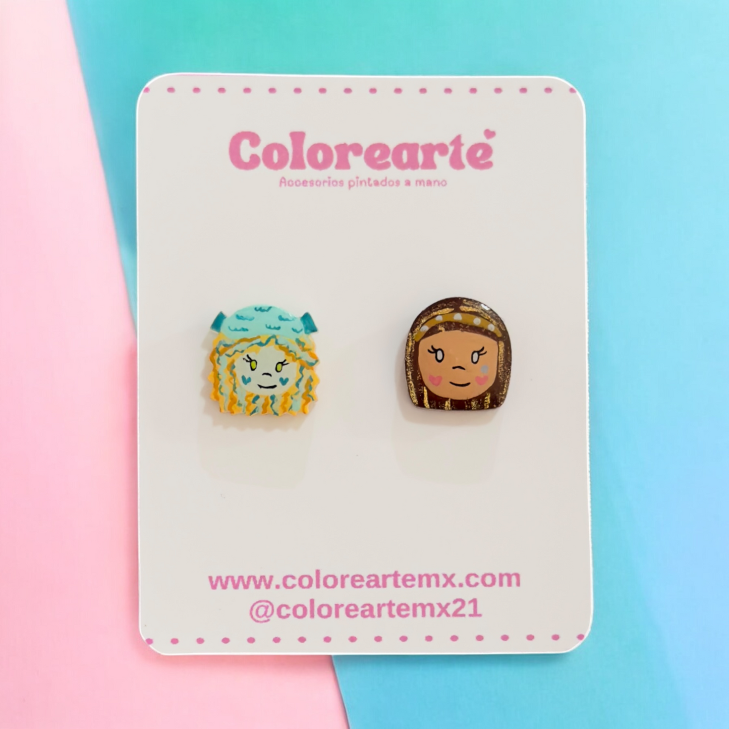 Aretes cortos - Dúo 3