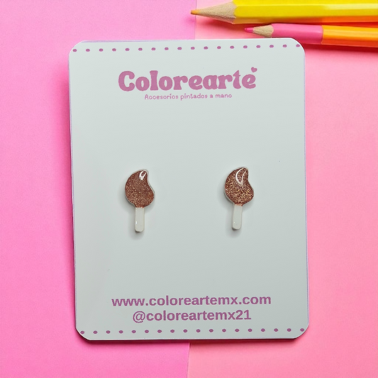 Aretes cortos - Manguito